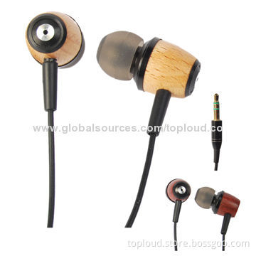 Earphone for iPhone, 20Hz-20kHz Frequency Responses, 1.2m TPE Cord
